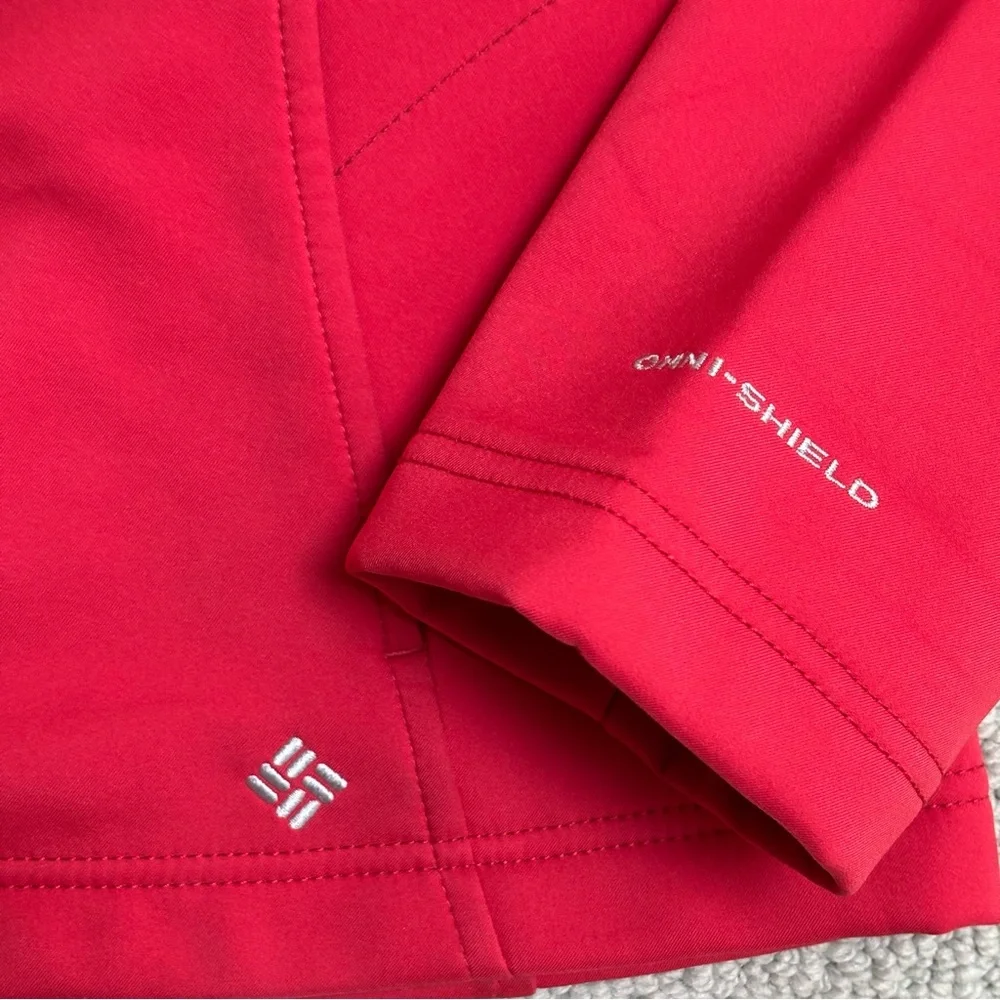 Columbia Vibrant Red Fleece Jacket - Picture 4 of 5